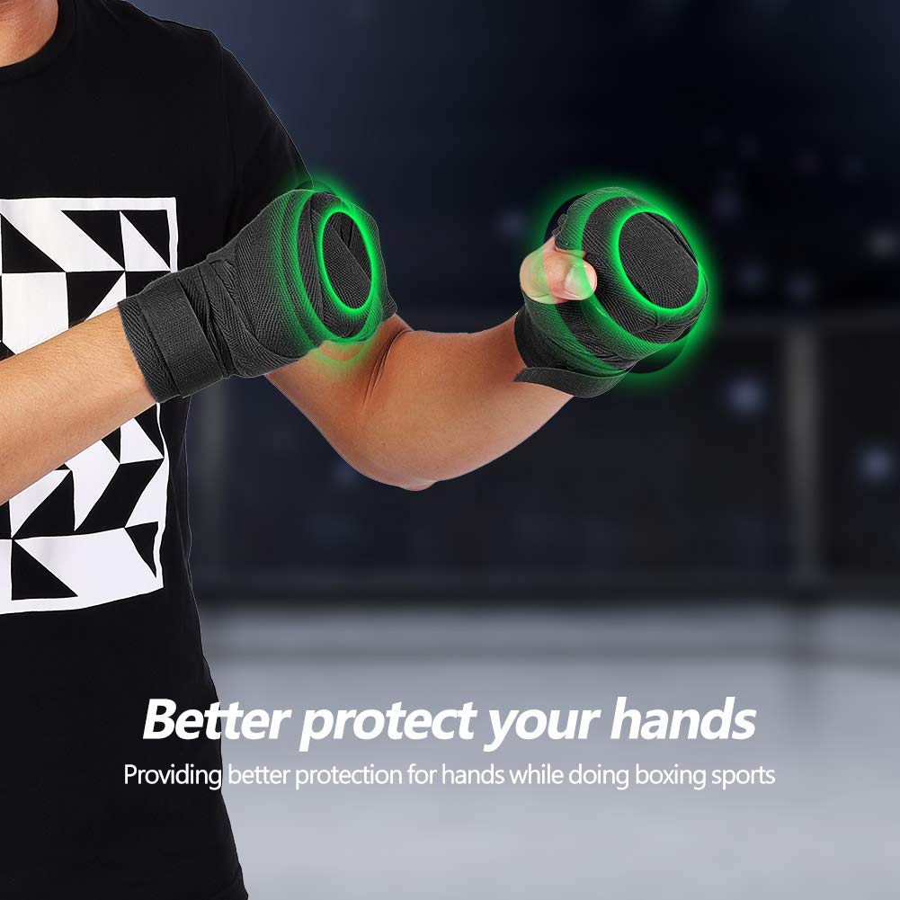 Fairtex HW2 Bandages En Coton élastique Pour Les Mains, 30,5 M Et 457,2