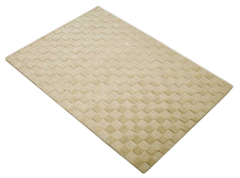 Nowy nowoczesny dywan z krosnem mechanicznym - 200x140 cm