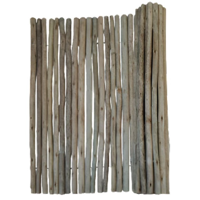 Rouleaux de baguettes d'eucalyptus pour toiture L.100 x H.150 cm - 5 unités