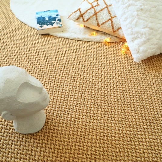 Sisal Slow - Doré - Rouleau de 4m x 6m | Leroy Merlin