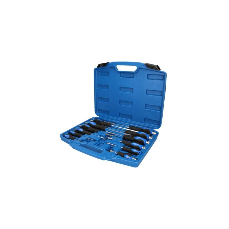 KS TOOLS Werkzeuge-Maschinen GmbH Zestaw wkrętaków z nasadką udarową, 12 szt. (BT034012)