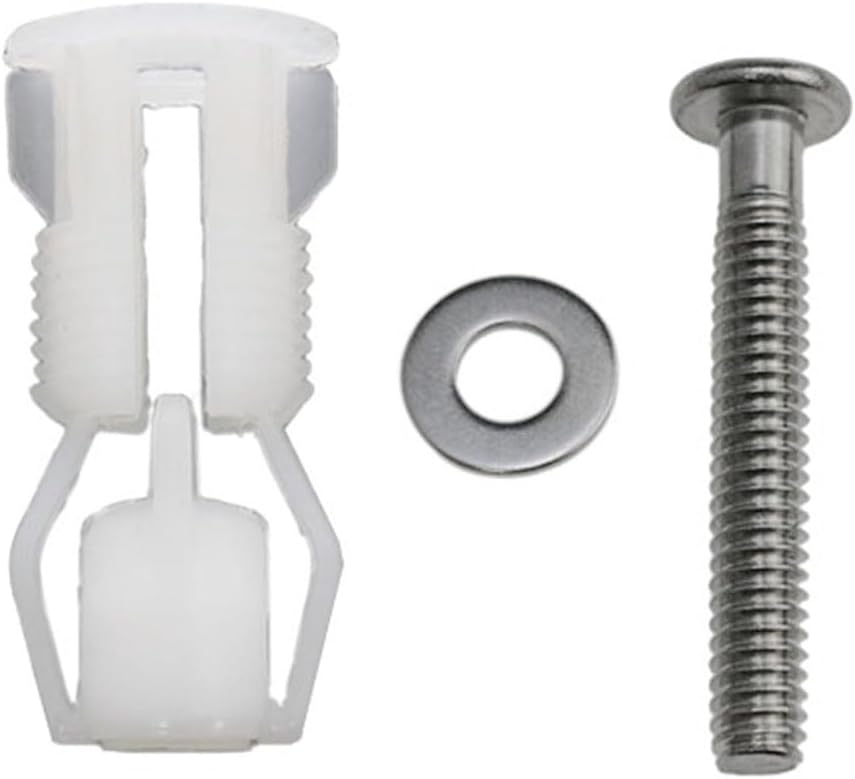 Lot de 4 Vis d'Expansion Universelles pour Sièges de Toilette, Fixation Abattant WC et Accessoires de Raccordement - 4