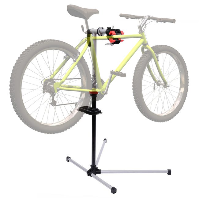 Meuble réparation vélo maison, hauteur réglable rotative, 100x66x180 cm ...
