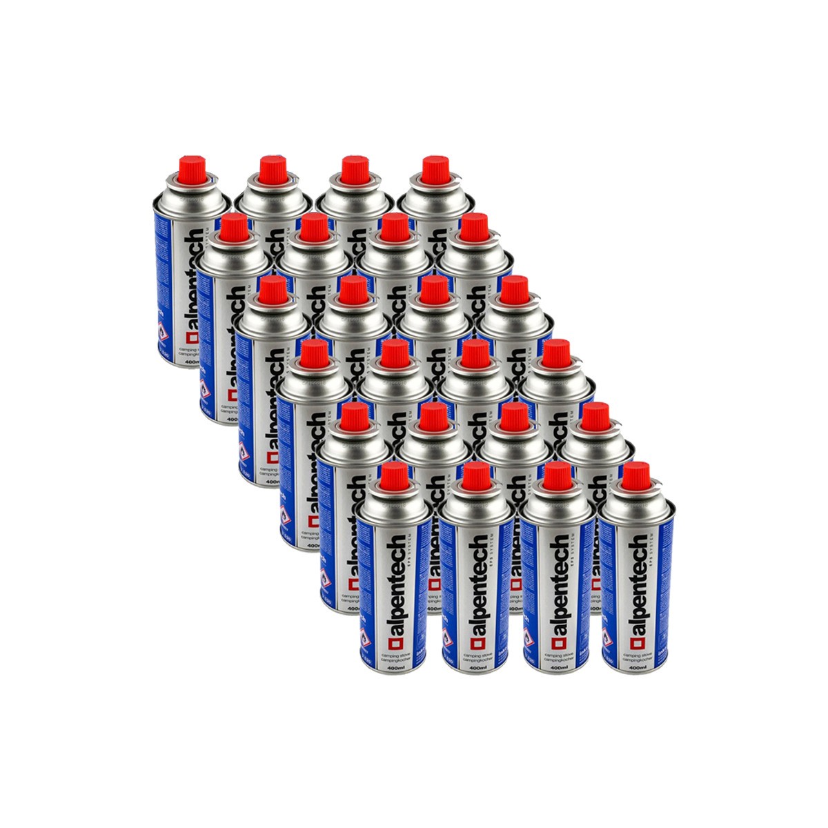 ALPENTECH Cartucce Gas Butano/Propano Mix - 12 Pezzi Da 330g/600ml, Per Attrezzature Da Campeggio E Diserbo - Foto 8
