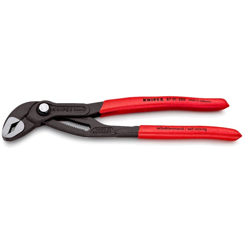 Pince Cobra Poligrip 25 cm pour tubes/gros écrous - Knipex - 9