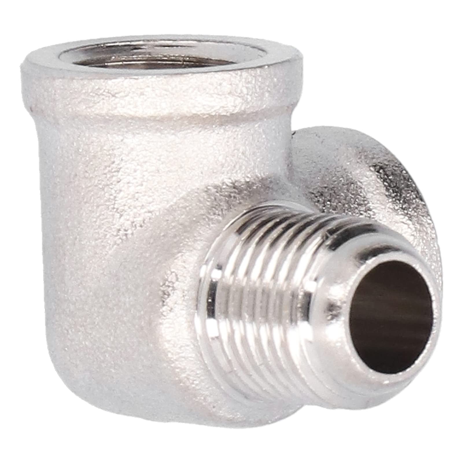 Raccord de tuyau en T en laiton oblique Connecteur pneumatique à 3 voies Accessoires pour compresseur d'air à onduleur - 4
