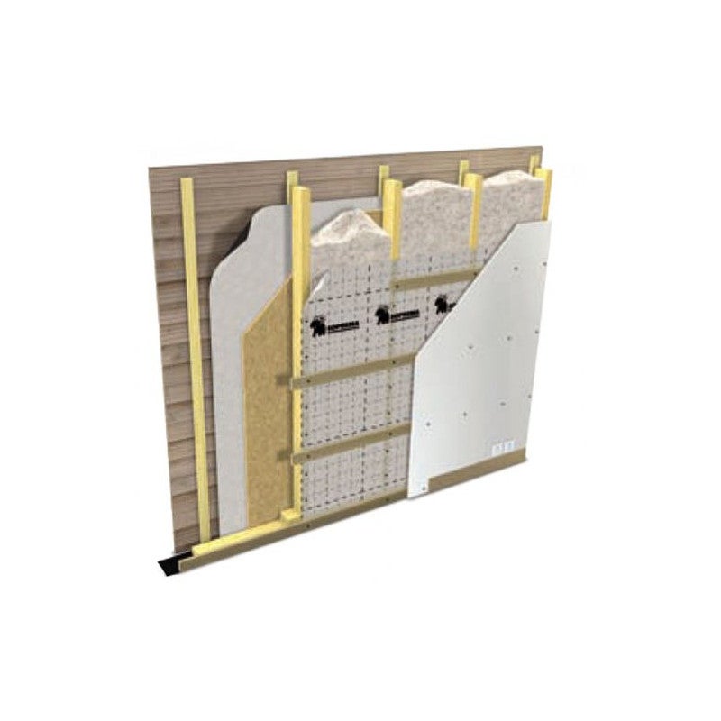 PARE VAPEUR SOPRAVAP VISIO 50m x 1,5m Sd26m quadrillé et transparent - 3