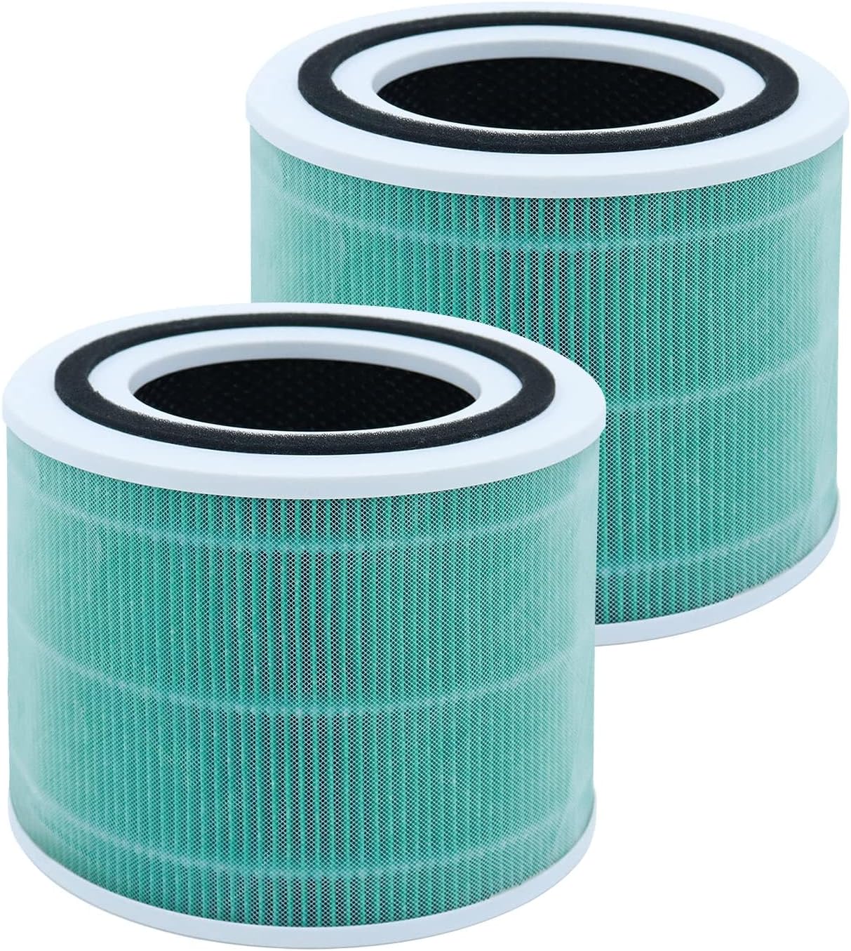 Zestaw 2 filtrów zamiennych do oczyszczacza powietrza LEVOIT Core 300, system filtracji z węglem aktywnym 3 w 1