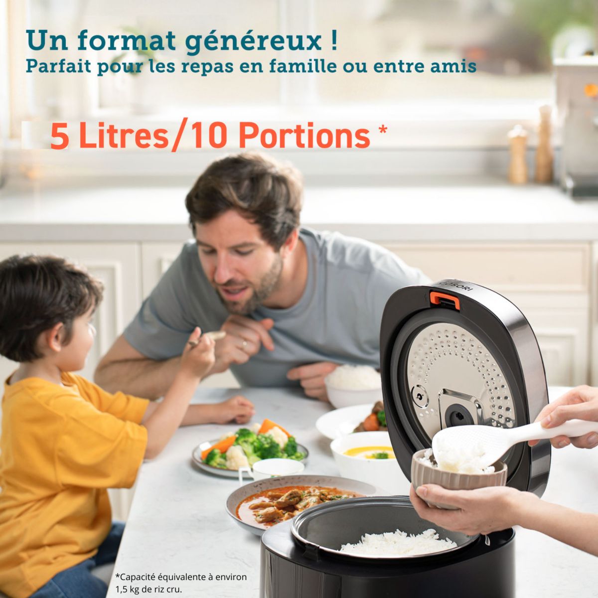 COSORI - Arrocera vaporera modelo Multi-Cooker 5 litros - 4