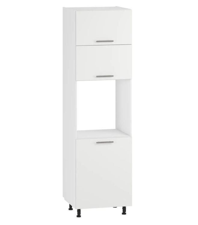 Szafka pod piekarnik 60 VENTO DP-60/214 biały mat