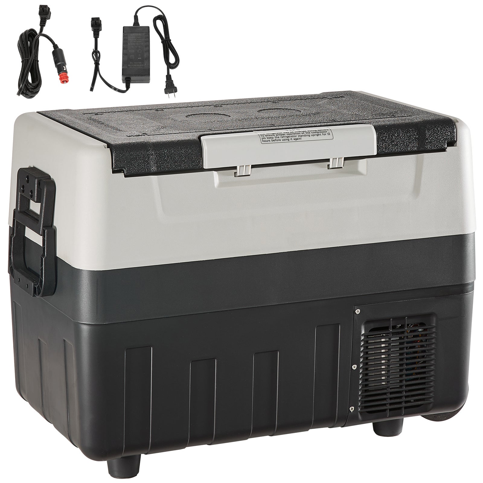 Réfrigérateur-congélateur portable SucceBuy pour voiture- 58 Qt à double zone. Pour une utilisation en voiture et à la maison. Spacieux et fonctionnel - 3