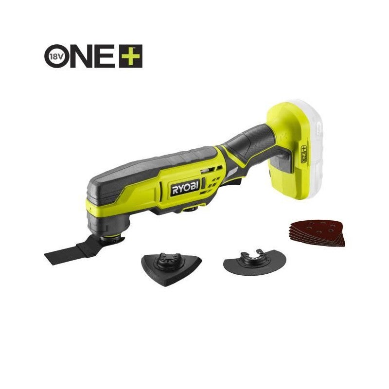 Pack RYOBI complet 5 outils - 2 batteries 2.0Ah et 4.0Ah - 1 chargeur - R18CK5A-242S - 6