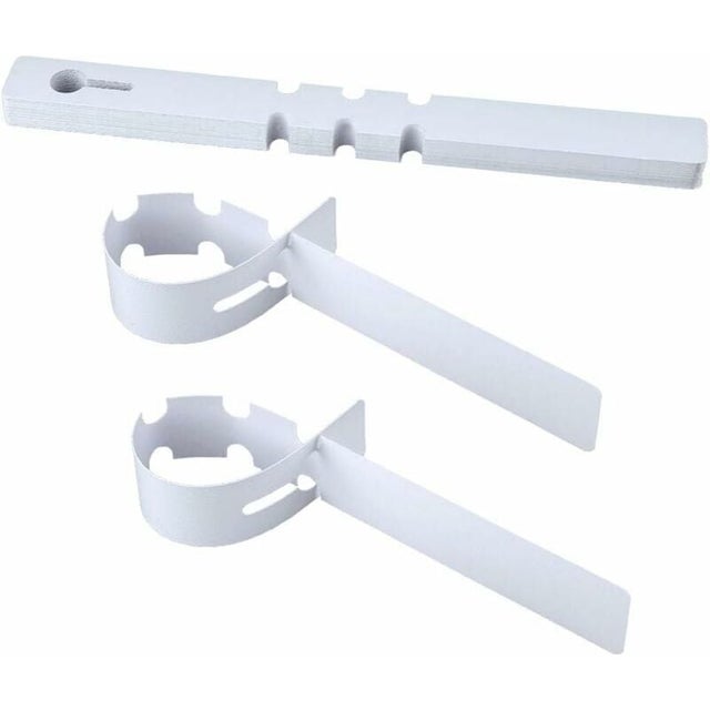 Opakowanie 200 białych plastikowych etykiet na rośliny i drzewa (2 x 20 cm)