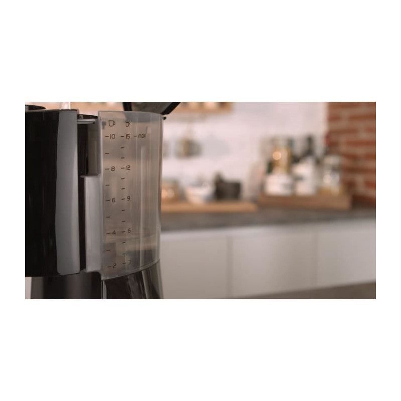 Cafetiere filtre - MELITTA - Enjoy II 1017-02 - 1000 W - 10/15 tasses - Noir - 2