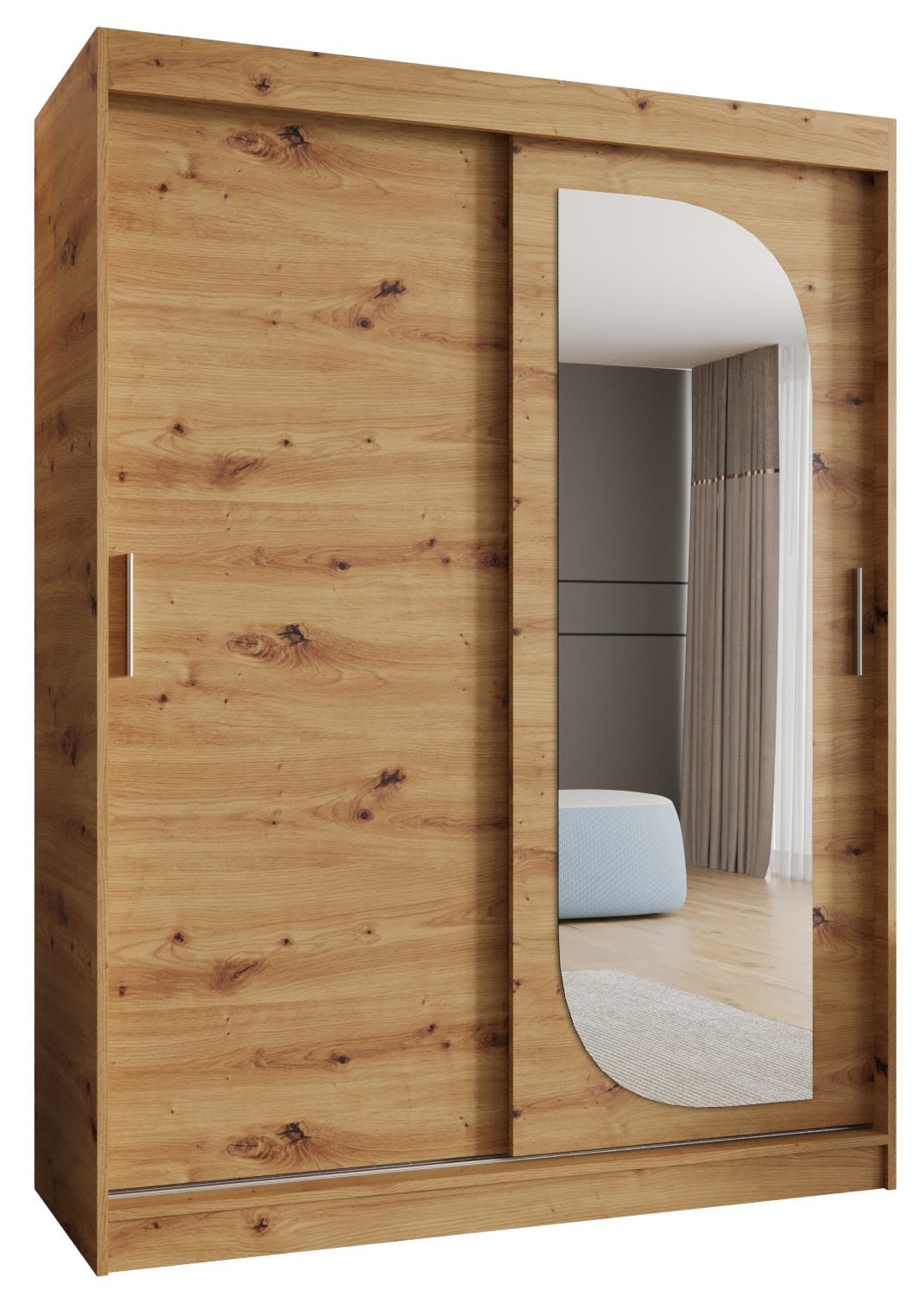 Szafa przesuwna garderoba LUCY 150 x 62 x 200 cm Artisan - Abiks Meble