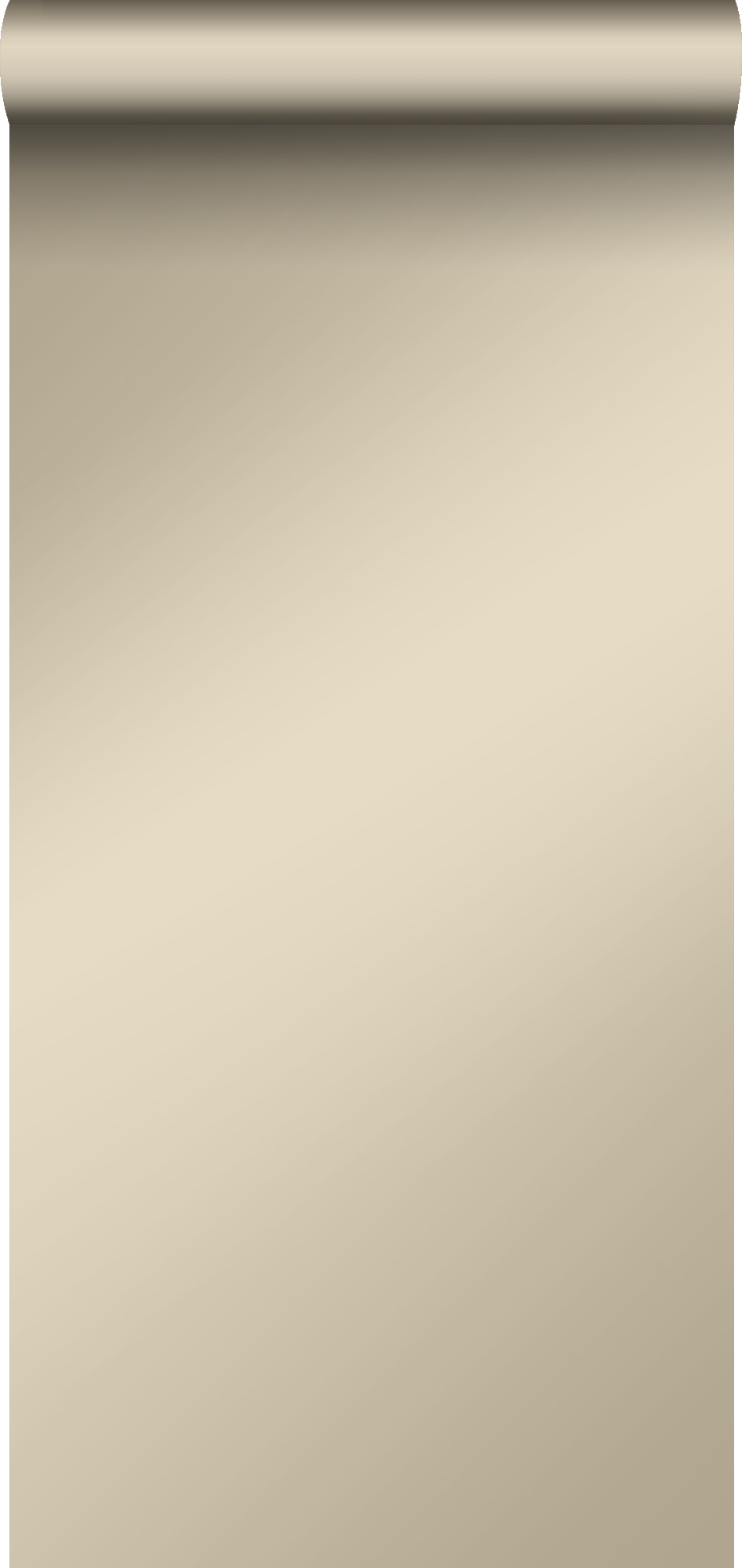Papel pintado liso beige brillante - 53 cm x 10,05 m - origin wallcoverings