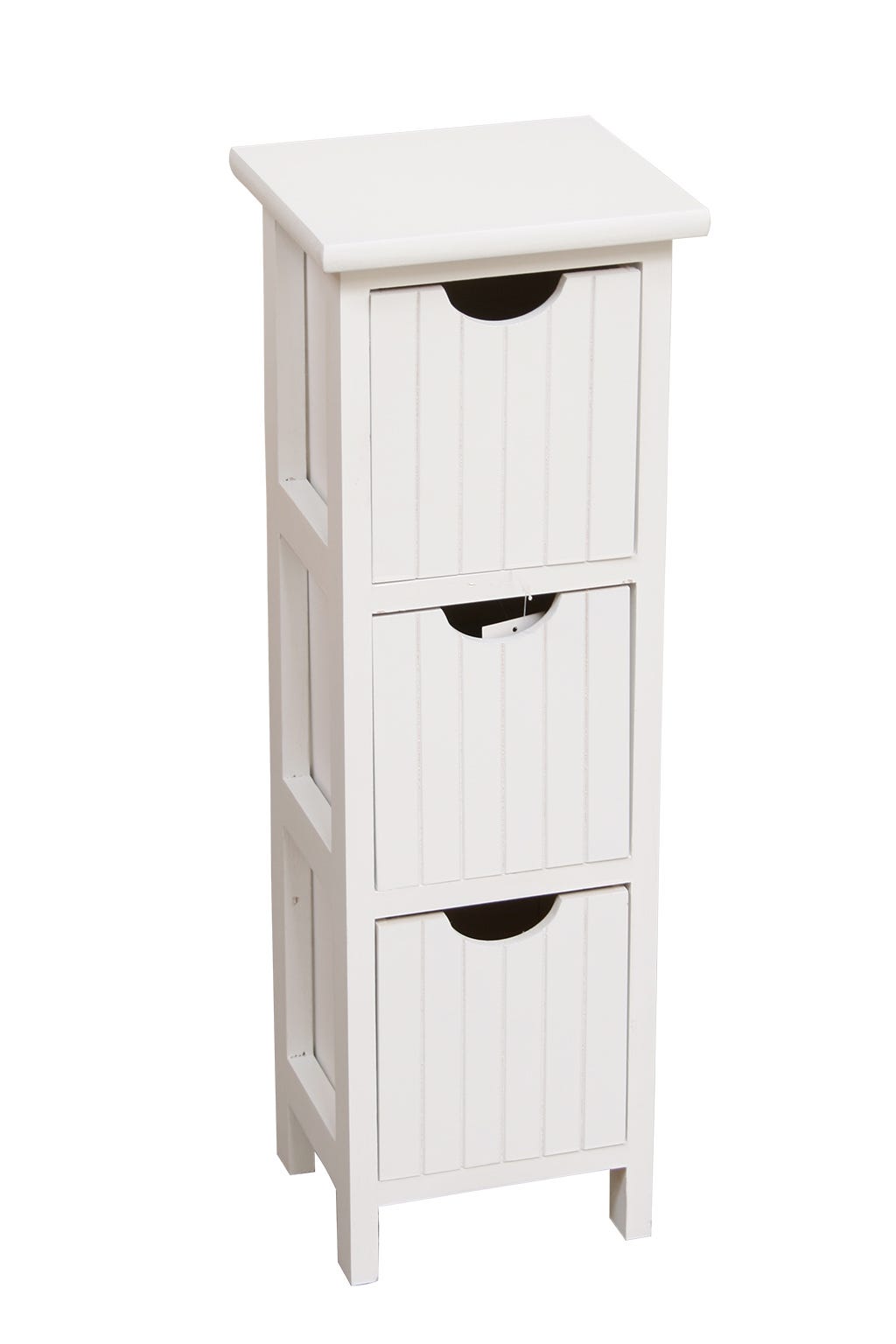 Cajonera Estrecha Solany 3 Cajones - Mueble Auxiliar Moderno Y Práctico