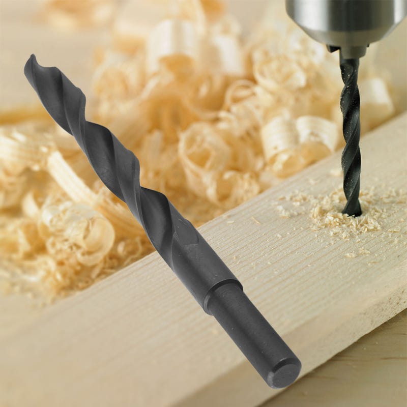 MACHSWON Foret hélicoïdal en acier de 7 mm avec tige droite, foret MACHSWON Foret hélicoïdal en acier de 7 mm avec tige droite, foret