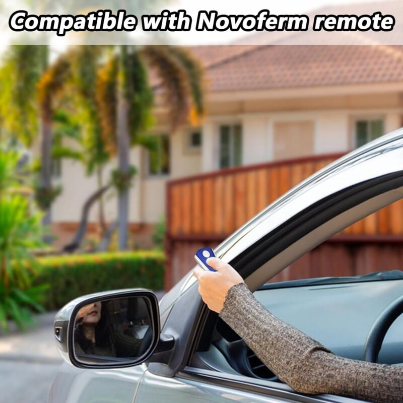 2 pièces de télécommande NOVOFERM NOVOTRON 502 MAX43-2 433,92 MHz - 4