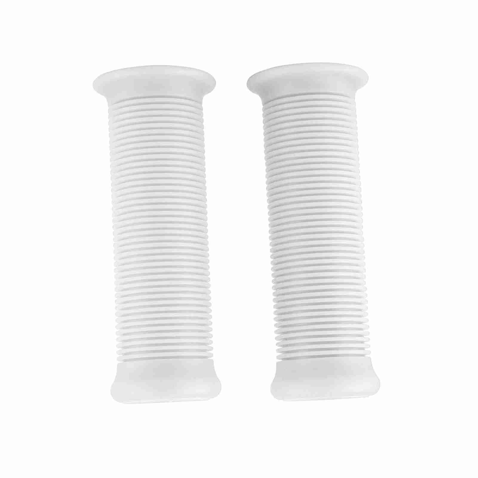 Poignées De Guidon Vintage Beige Pour Moto – TPU, Universelles 25 Mm, 1 Paire, Design Rétro