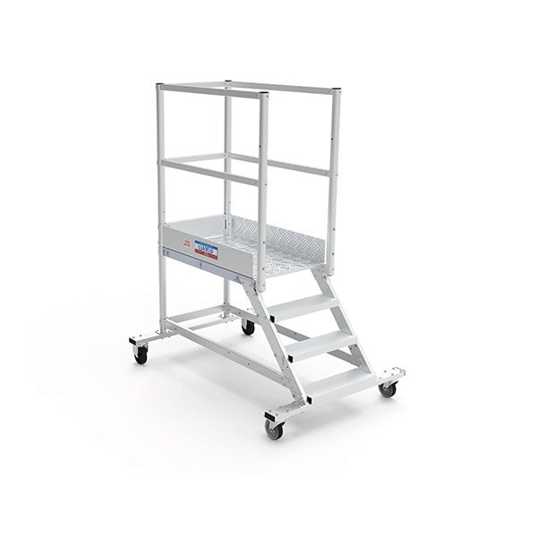 Plateforme roulante 3 marches - Hauteur de travail maximale 2.60m - PTF103-PT