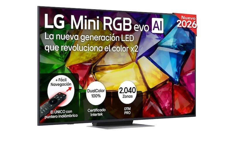 Lg Smart Tv Mini Rgb Ai Mrgb87 65 Pulgadas 4K 2026 - 65Mrgb87b6b | Es - Imagen 5