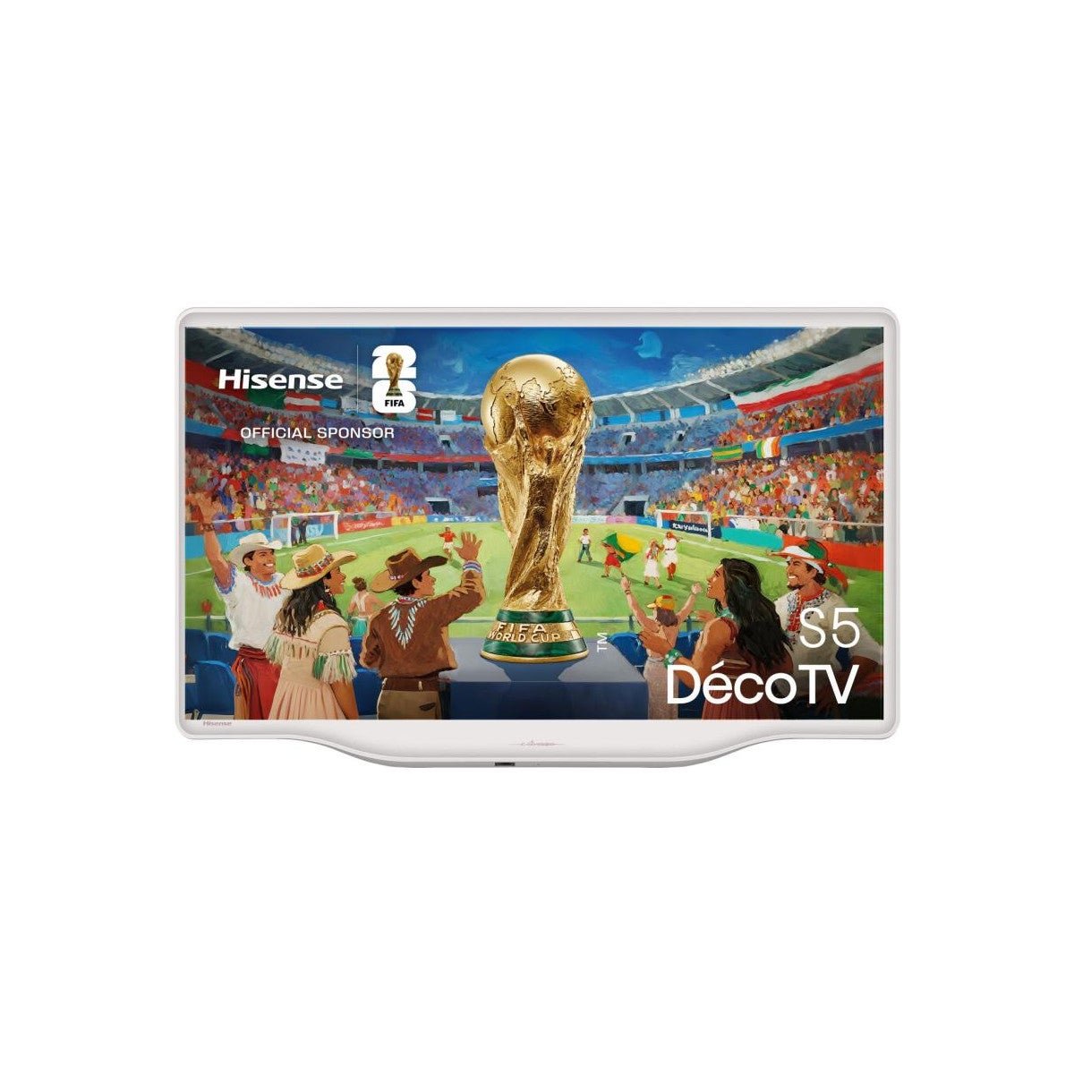 Hisense 43S5q Televisor 109,2 Cm (43) 4K Ultra Hd Smart Tv Wifi Plata, Blanco , Leroy Merlin