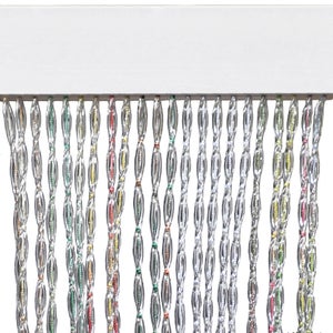 OVZME 2 pannelli, tende trasparenti bianche lunghe 243,8 cm