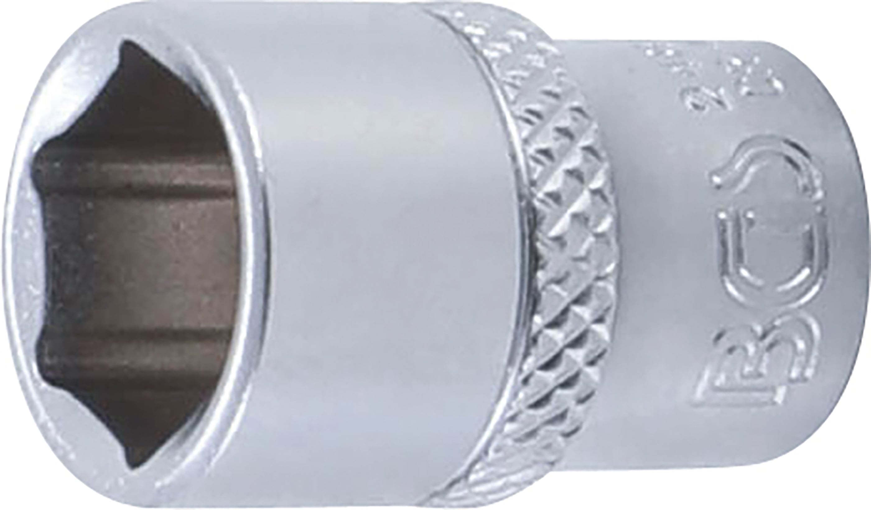 BGS Klucz nasadowy sześciokątny napęd kwadratowy wewnętrzny 6,3 mm (1/4") SW 12 mm - 2484