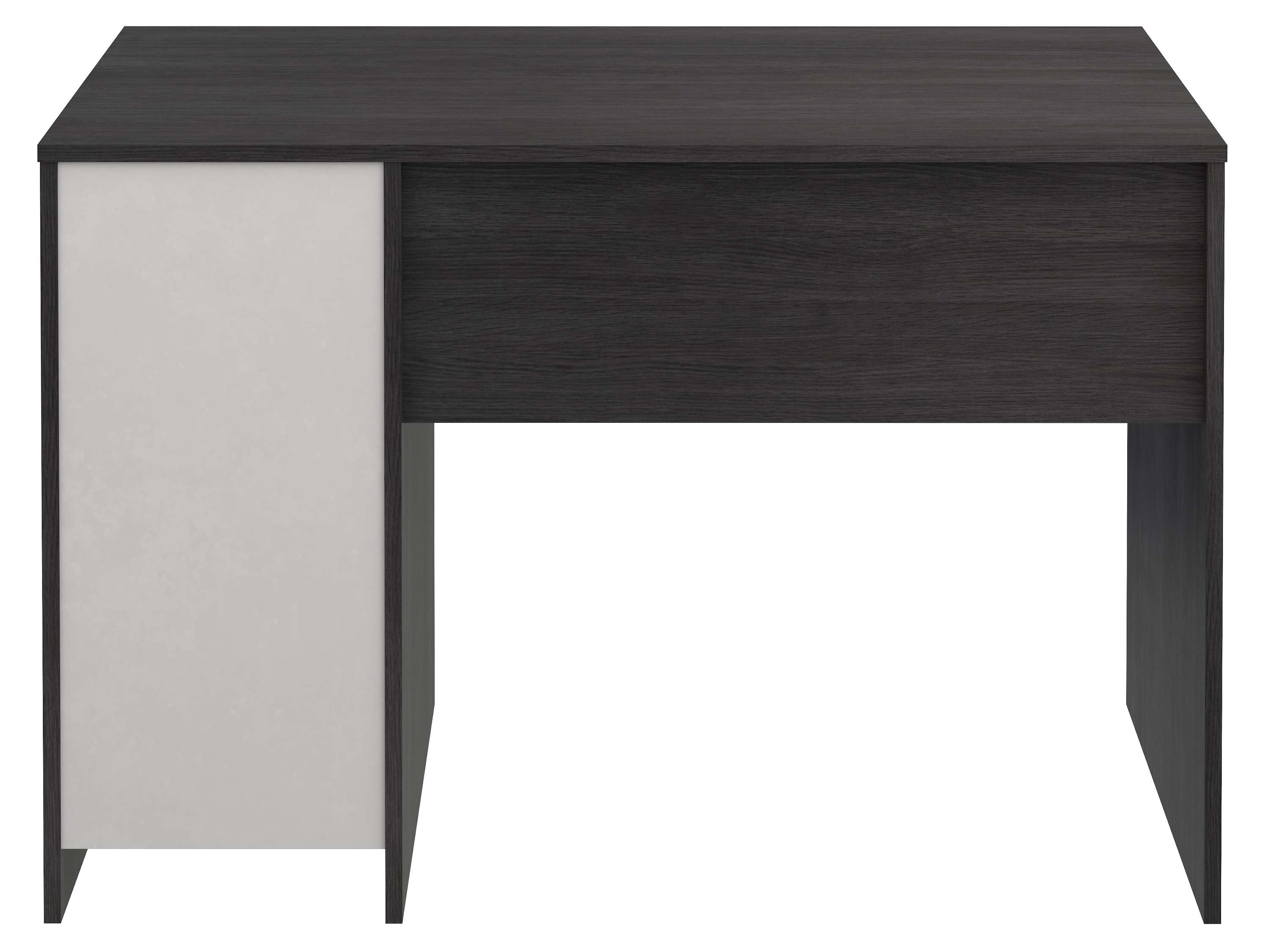 Bureau SAME 3 tiroirs 110x56x74 cm chêne gris cendré TALESA - 7