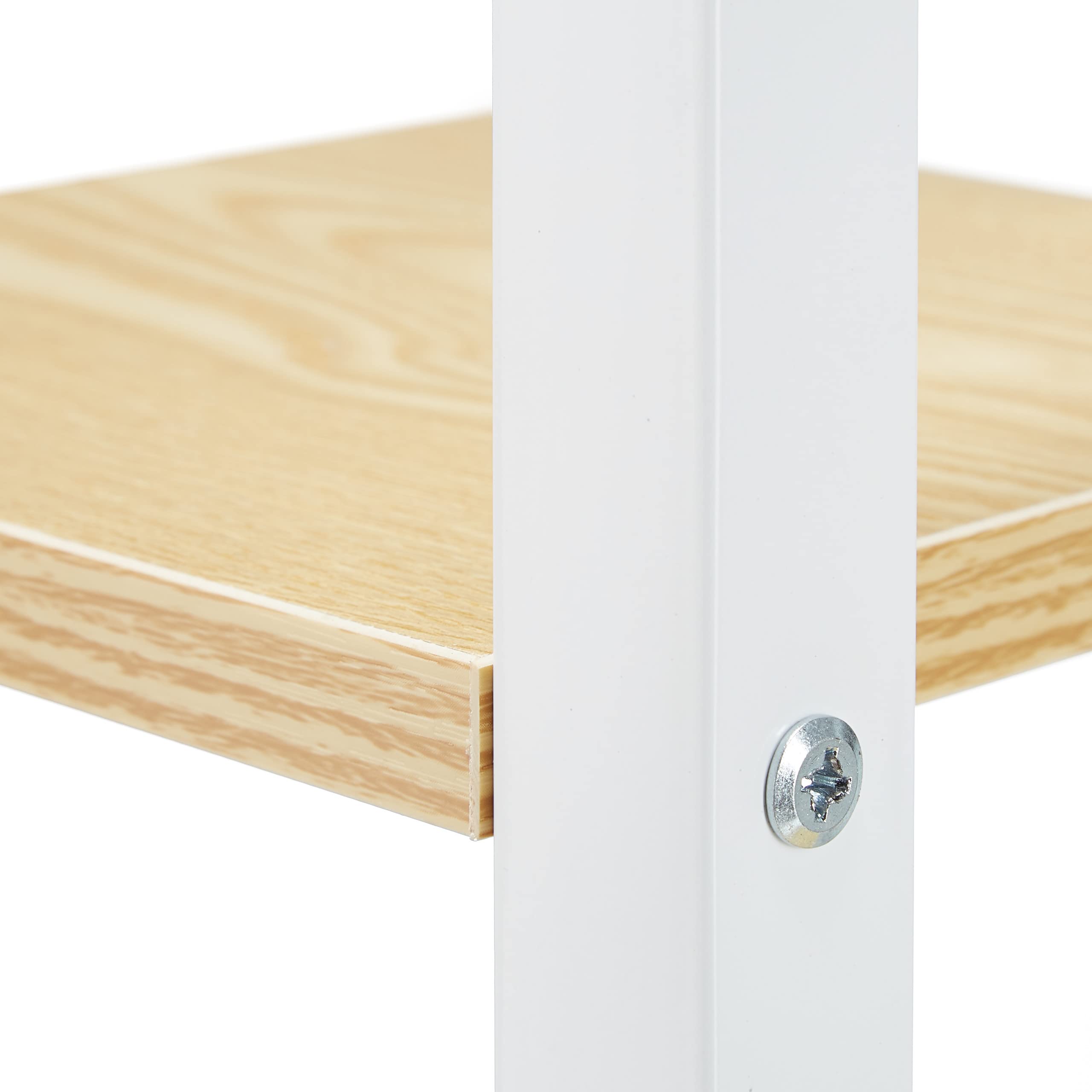 Étagère à plantes, escalier fleurs, 4 niveaux, HLP 93x42,5x22,5 cm, aspect bois, marron clair, Relaxdays - 9