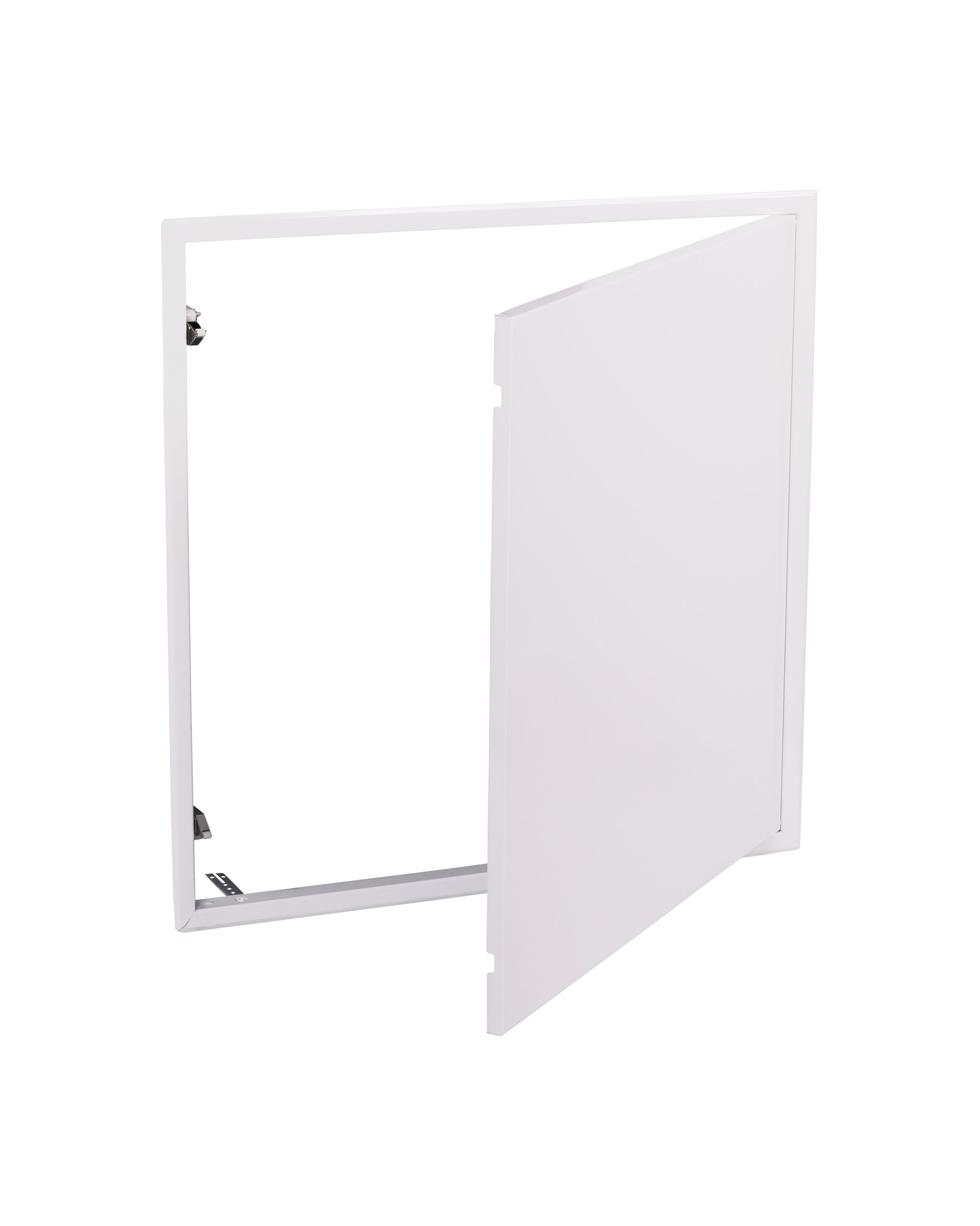 Trappe de visite encastrable 600x600 mm en acier galvanisé, finition blanche avec ouverture/fermeture par pression NOYON & THIEBAULT - 4