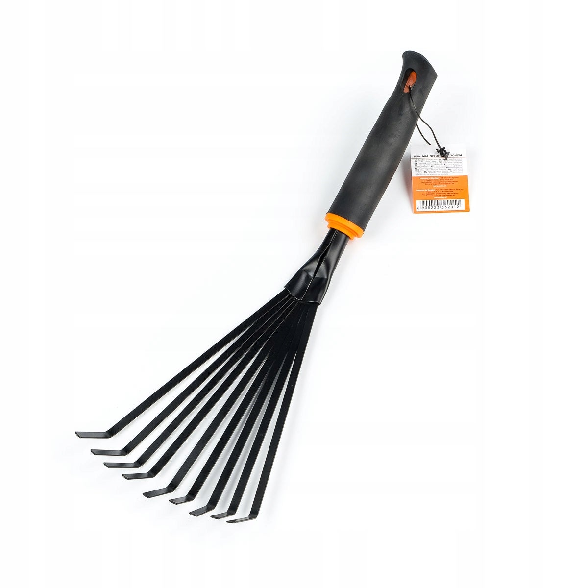Grabki małe wachlarzowe ogrodowe metalowe 380mm Polax - 2