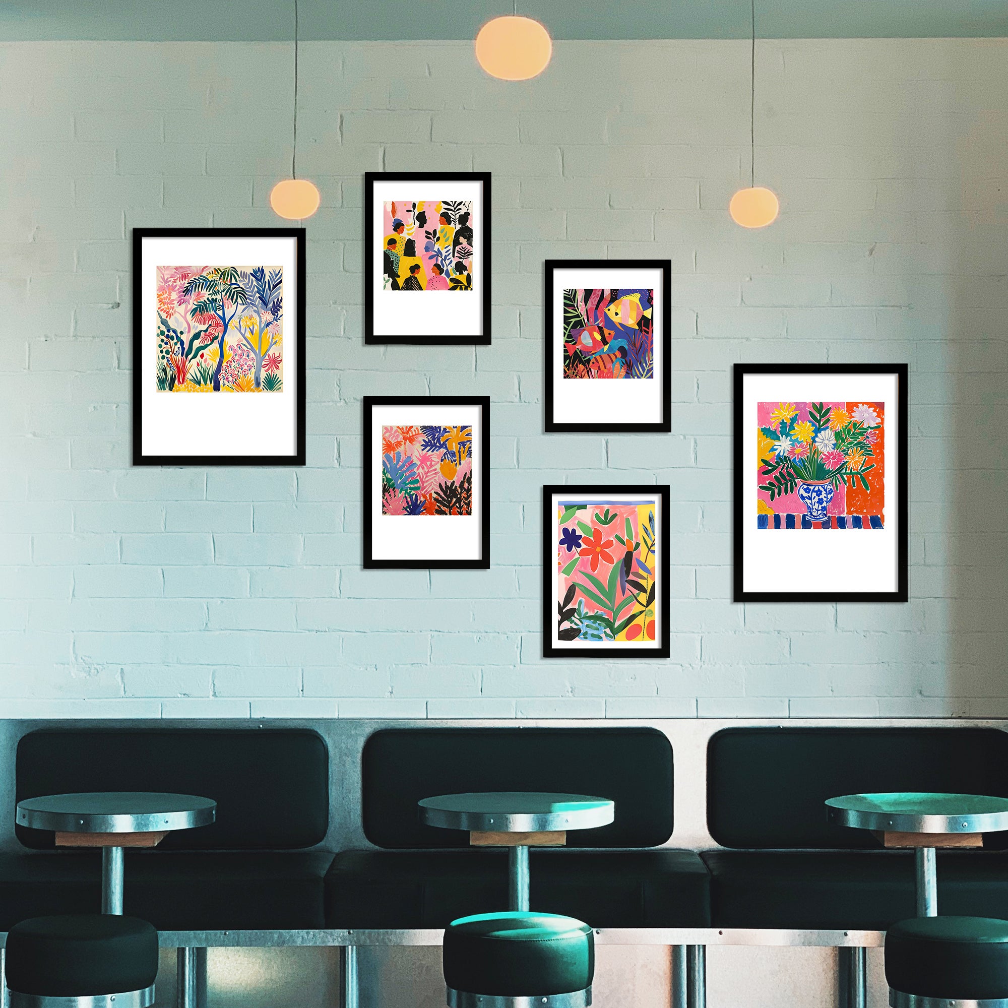 Nacnic Lot De 6 Affiches Couleurs Et Formes De Matisse - 4