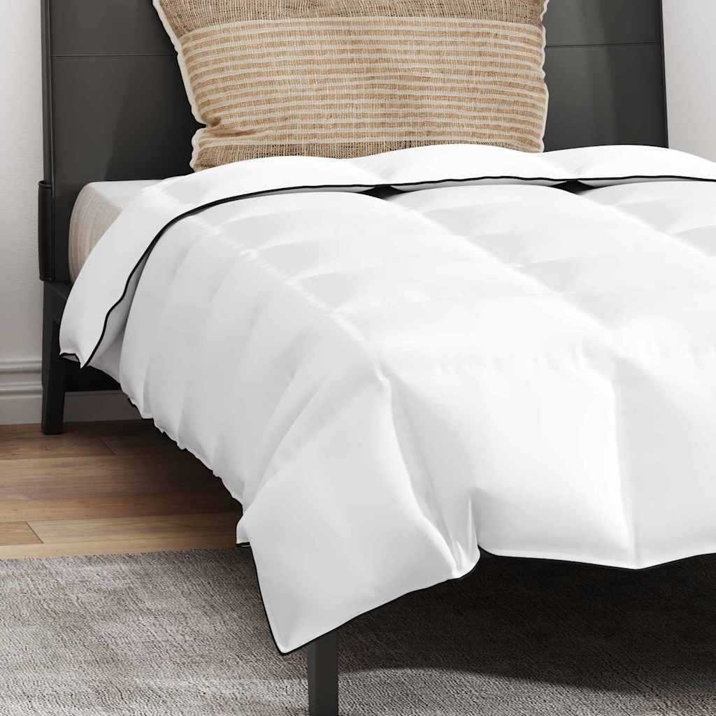Couette avec oreiller 2 pcs | Duvet Blanc 135 x 220 cm Bas - 5