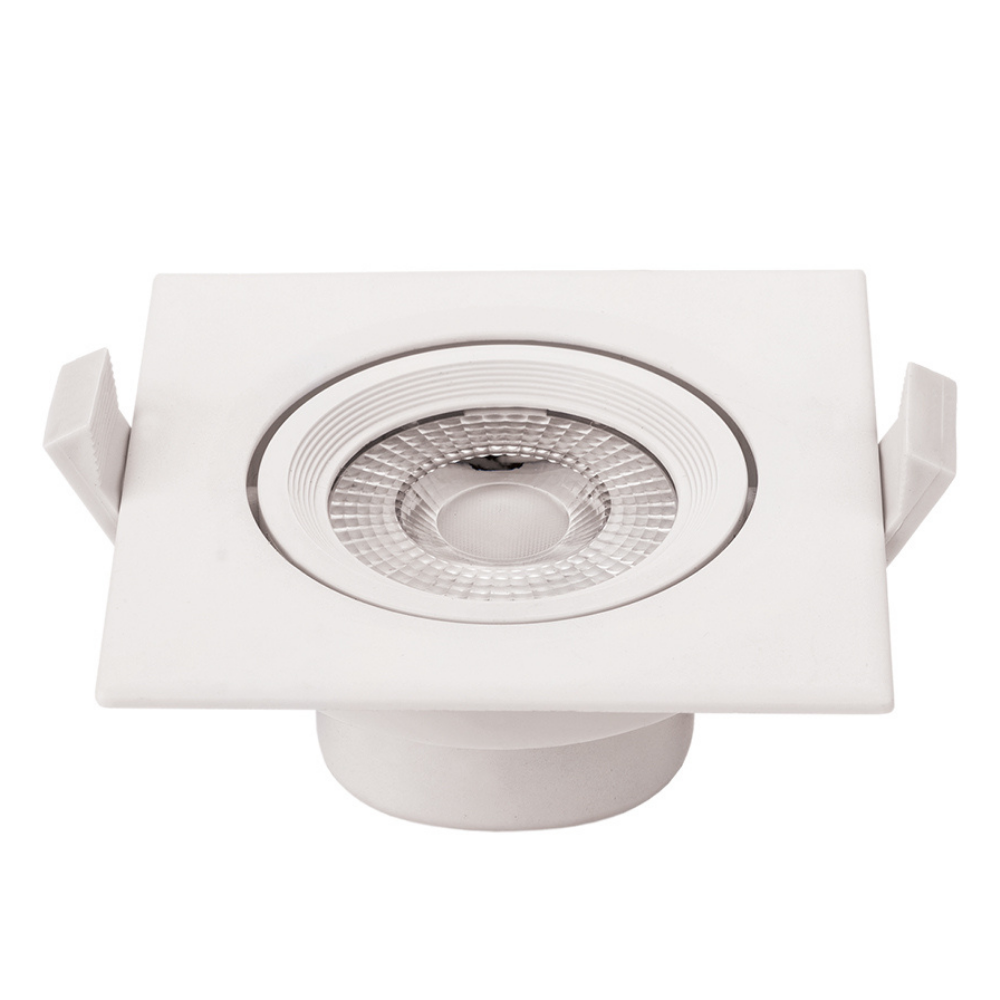 Faretto Led Incasso Orientabile Quadro Soffitto Watt Driver Incluso Temperatura Colore