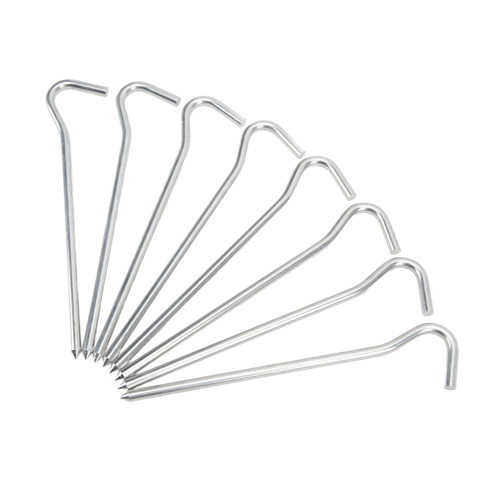 Clous De Tente En Titane TOAKS - Ultralégers, Type V - 11g, 165mm - Pour Camping Et Randonnée
