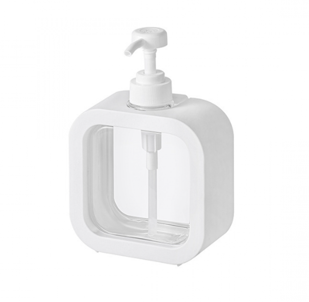 Dozownik mydła, dozownik mydła kuchennego z możliwością uzupełniania i dozownik mydła łazienkowego, dozownik płynu do mycia naczyń, 300 ml, 2 szt