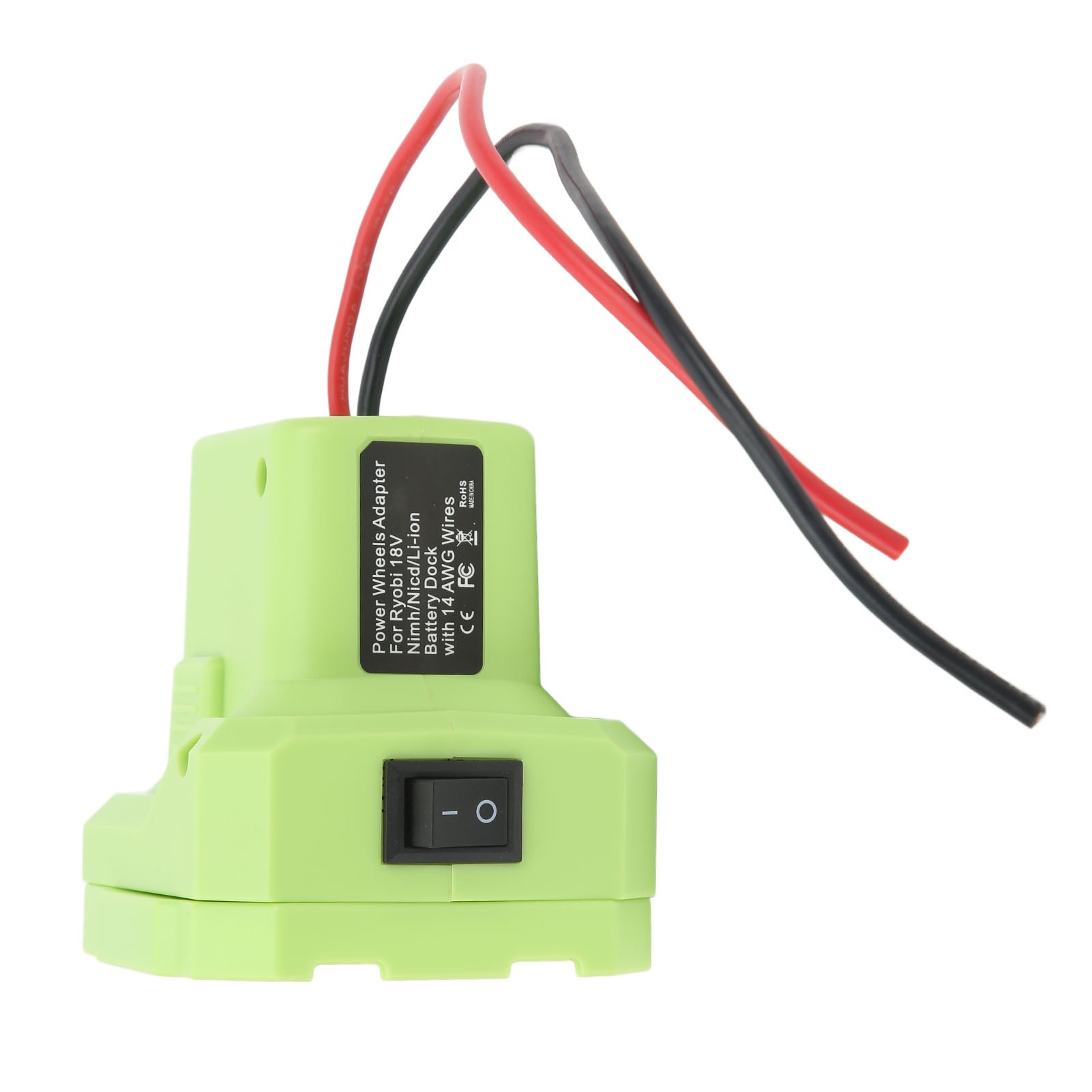 Konwerter zasilania akumulatora 14AWG z przełącznikiem do Ryobi P108 P107 P102 P103