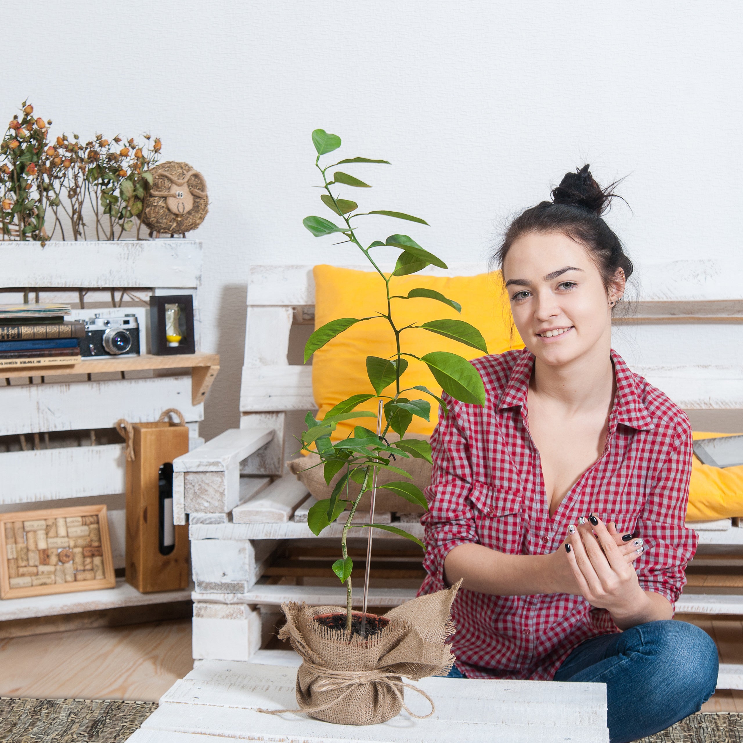 Tapis tissé, 70 x 140 cm, coton et cuir, descente de lit à franges, antidérapant, marron, Relaxdays - 3
