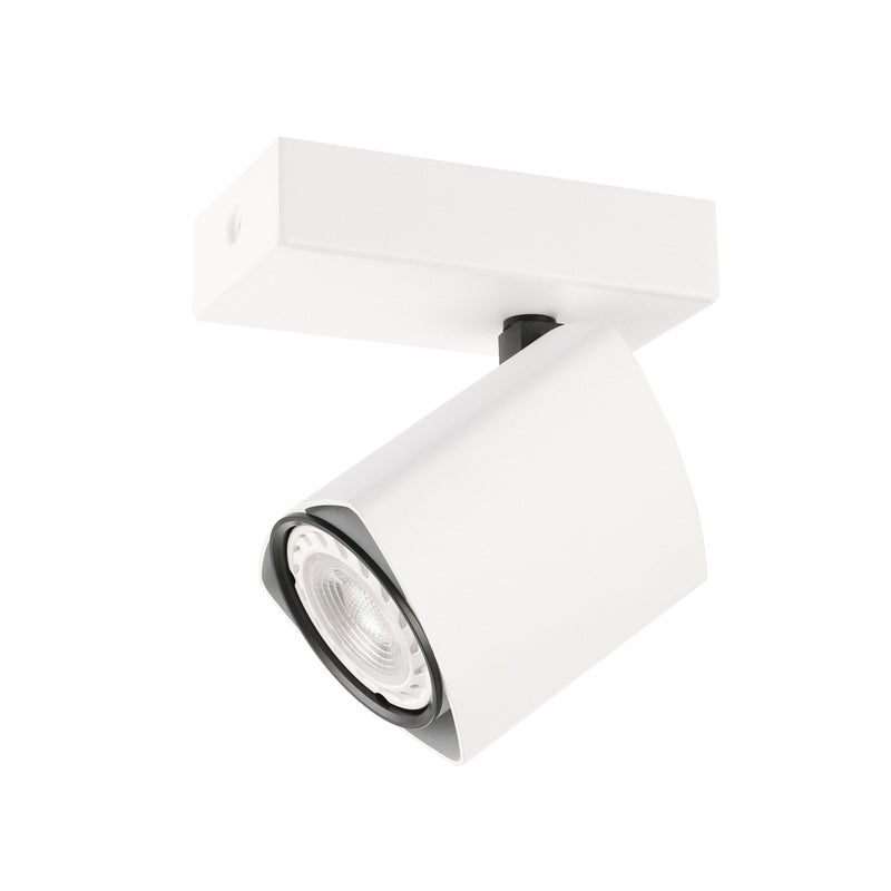 Reflektor sufitowy ruchomy Merusa biały 1xGU10x35W metal wym:10x11x7cm IP20 Italux