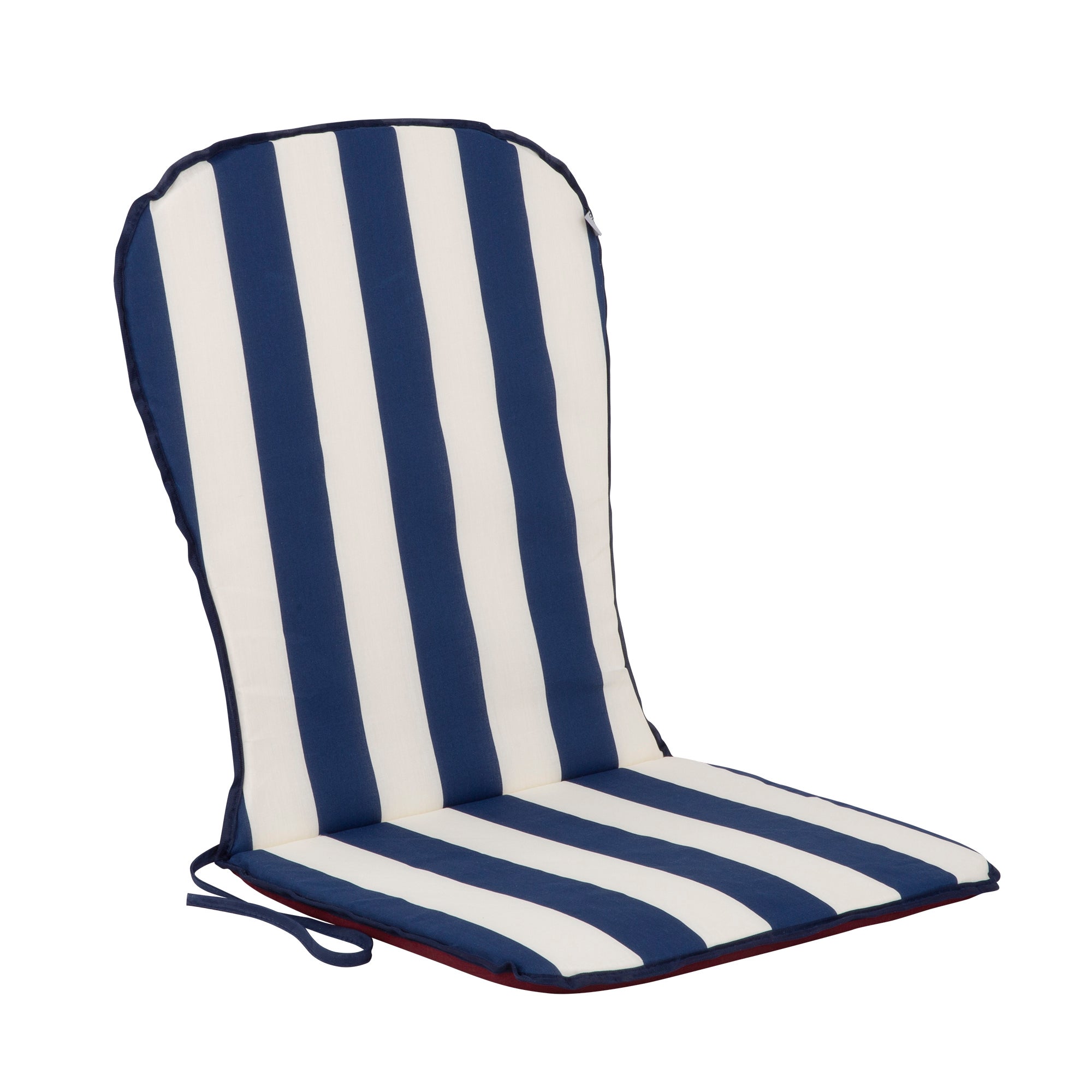 Poduszka na krzesło ogrodowe Gam 89 x 44 cm biały/niebieski/ bordowy PATIO
