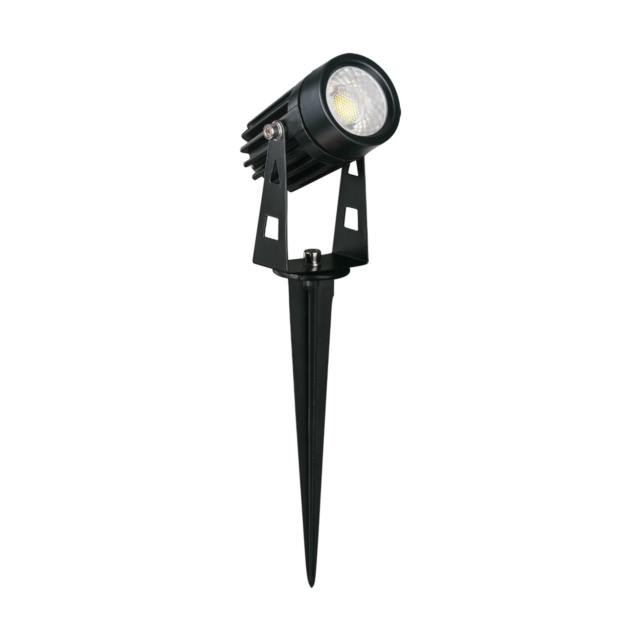 Lampa gruntowa wbijana Plant czarna LED 3W 4200K 180lm IP65 wym: 25,2 x 4,2 x 7,7 cm aluminium Struhm