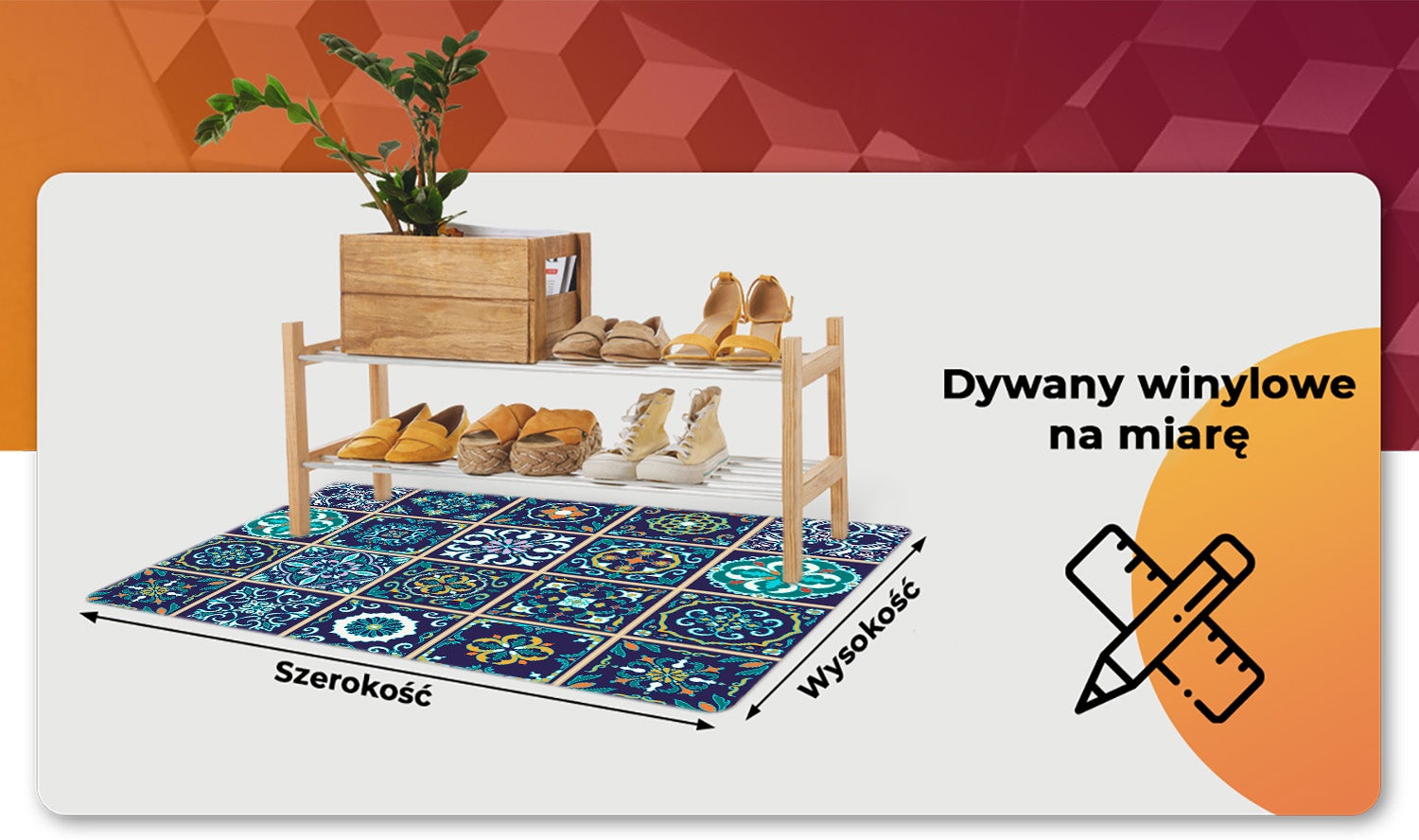Tapis vinyle intérieur carreaux portugais raffinés, tapis en vinyle intérieur décoration méditerranéenne 140x210 – Tulup - 5