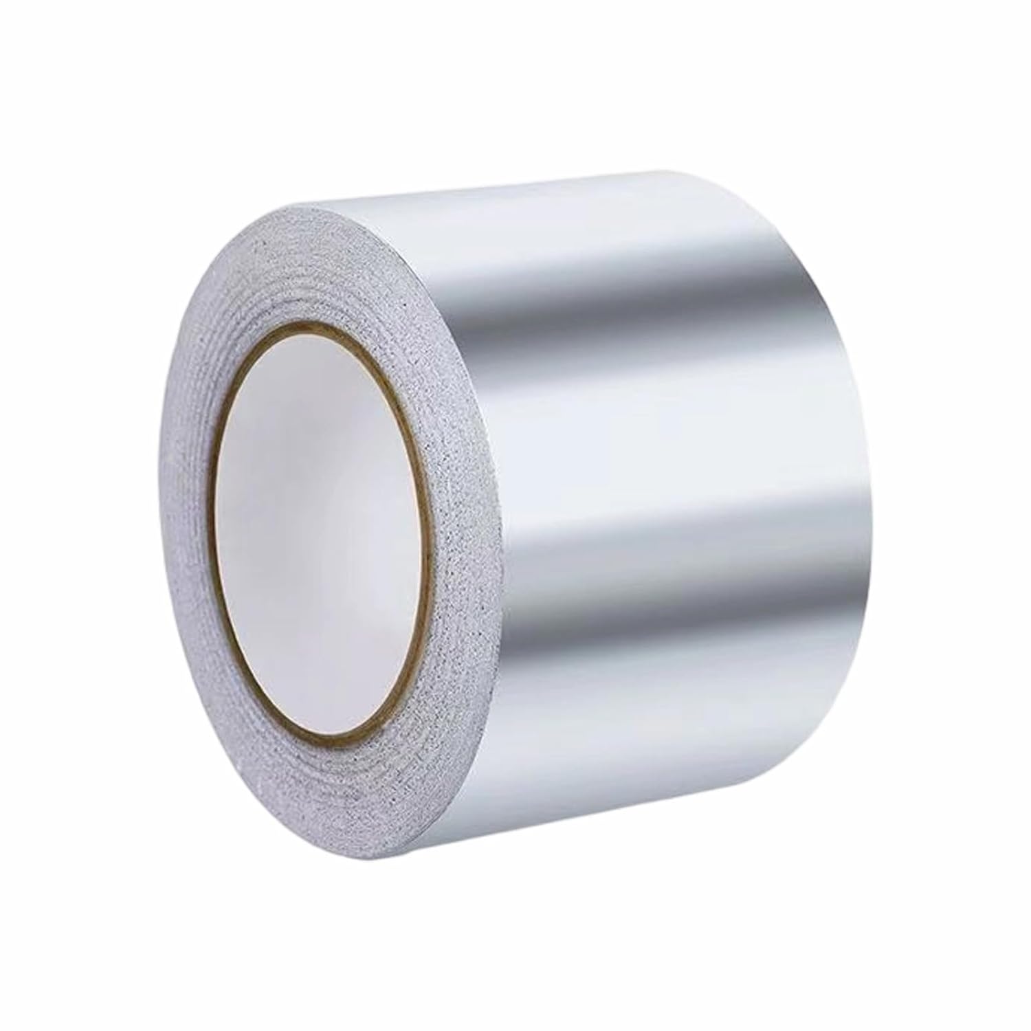 Taśma z folii aluminiowej 50 mm x 20 m, metalowa taśma uszczelniająca, odporna na wysokie temperatury taśma uszczelniająca do uszczelniania, naprawy