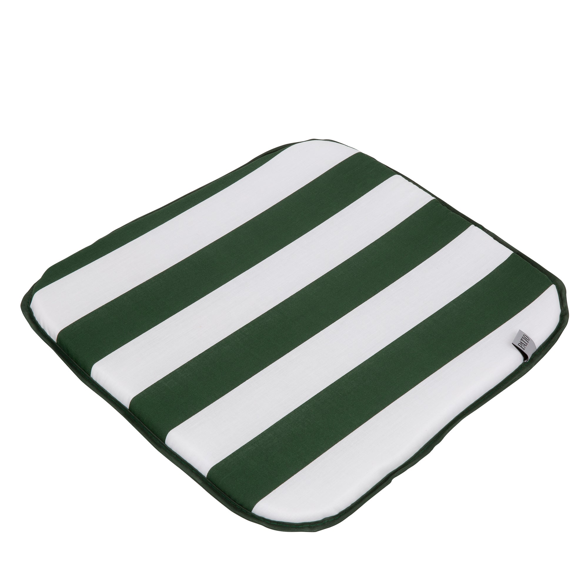 Poduszka na siedzisko Dodo 2 cm biały/zielony PATIO
