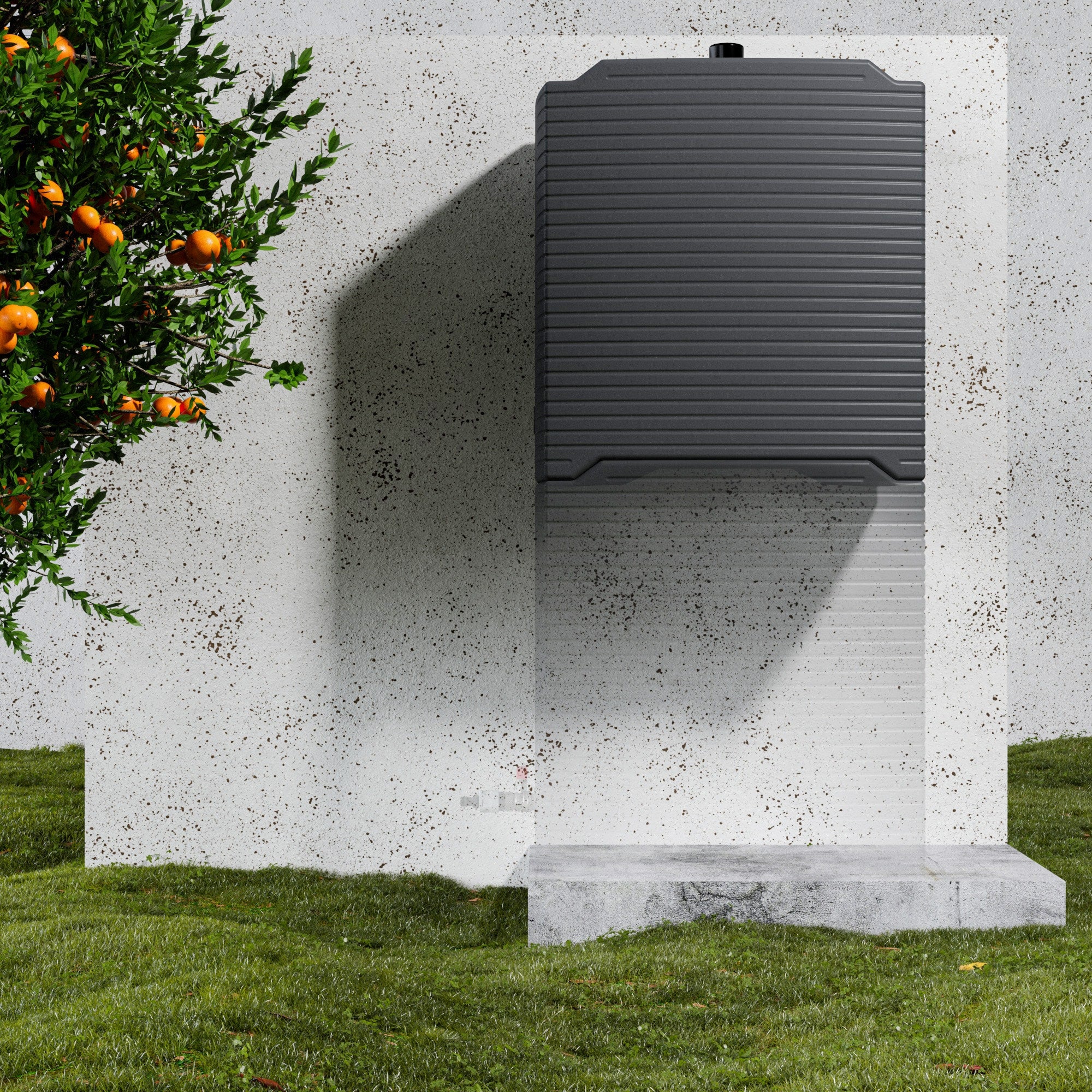 Récupérateur d'Eau Modulable 126 L - Extension Verticale | Leroy Merlin