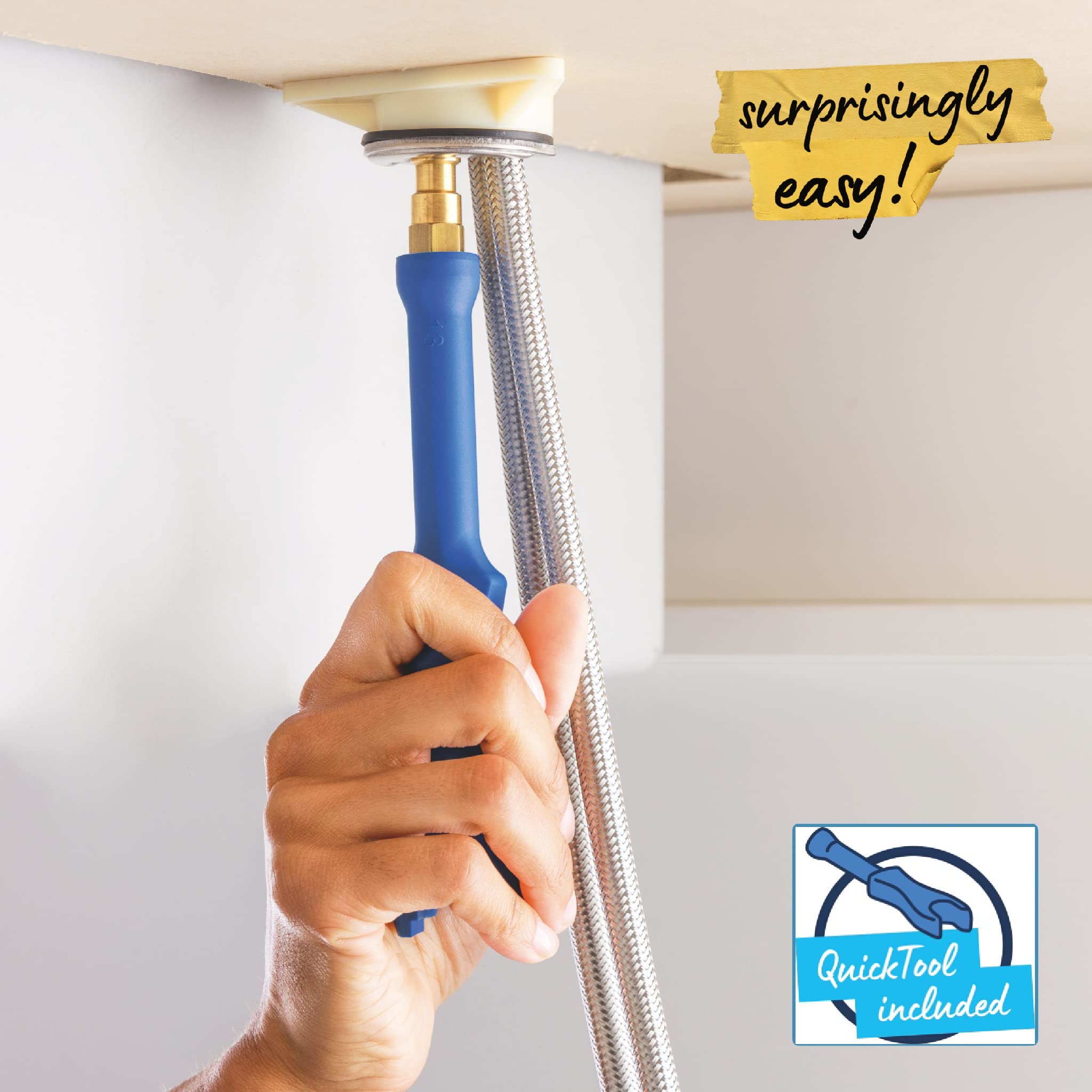 Miscelatore monocomando per lavabo GROHE Quickfix Start 2021 con scarico a scomparsa misura M - 8