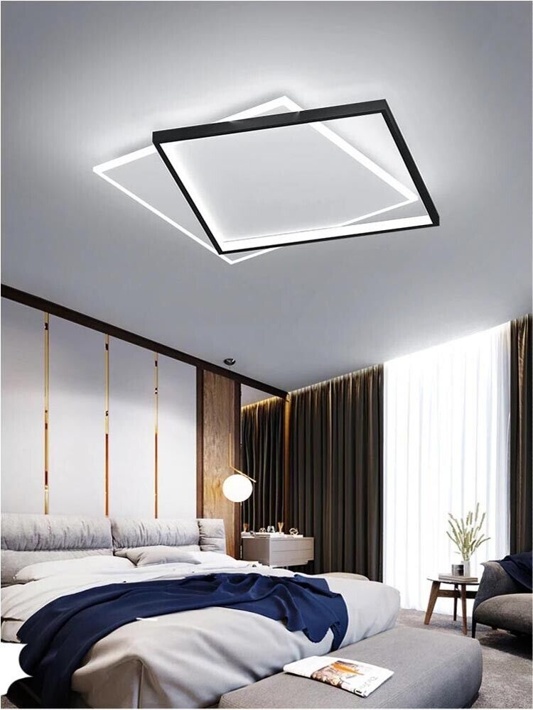 NETTLIFE Plafoniera LED Dimmerabile 100x25 Cm Pannello Piatto Lungo Con Telecomando Grande Bianco 24w 93563420
