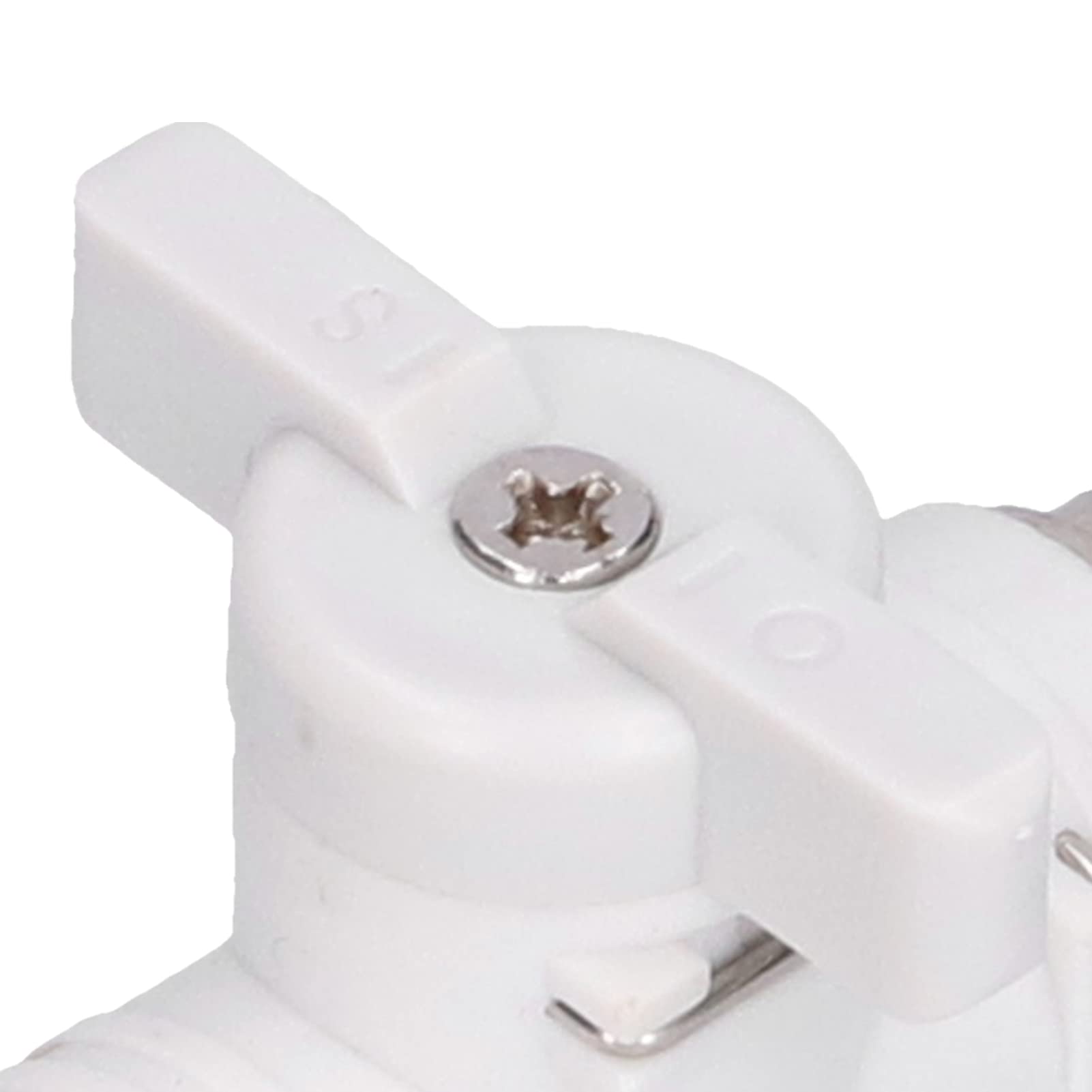 Raccord de vanne de régulation Connecteur pneumatique Adaptateur de raccord rapide pour conduite d'air 6 mm - 8
